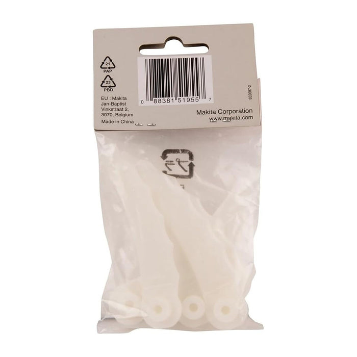 Bộ 5 lưỡi cắt cỏ nhựa thay thế Makita độ rộng cắt 230mm tương thích với máy UR100D