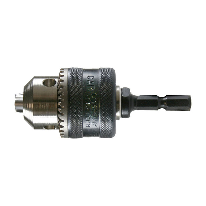 Đầu khoan kẹp kèm khóa dùng cho máy vặn vít Makita 192173-4 đuôi lục giác 6.35mm (1/4 inch ) đầu kẹp 10mm