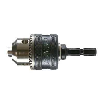 Đầu khoan kẹp kèm khóa dùng cho máy vặn vít Makita 192173-4 đuôi lục giác 6.35mm (1/4 inch ) đầu kẹp 10mm