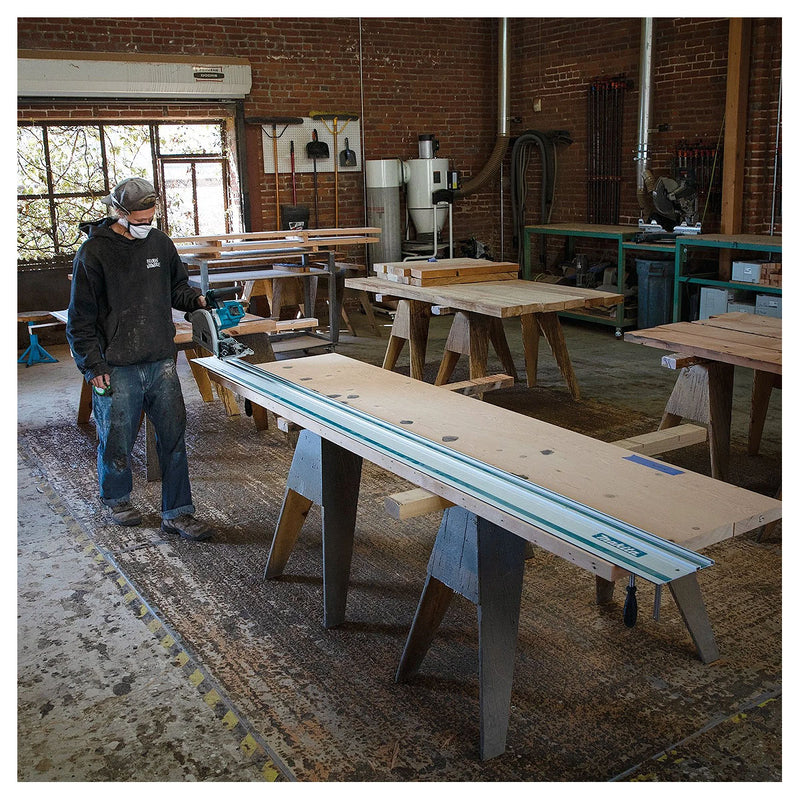 Thanh ray dẫn hướng cắt Makita chiều dài từ 1m - 3m, dùng cho các máy cưa đĩa