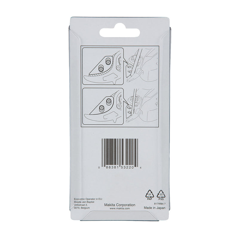 Bộ lưỡi cắt cành cao cấp có chốt gài Makita 199311-9 loại cắt cành mảnh, nhỏ dùng cho máy DUP361, DUP362