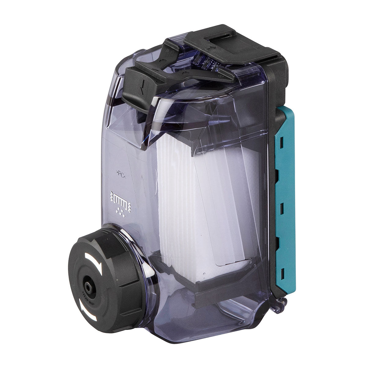 Hộp chứa bụi Makita 199555-1 dùng cho bộ lọc bụi máy khoan bê tông DX06, DX08, DX12