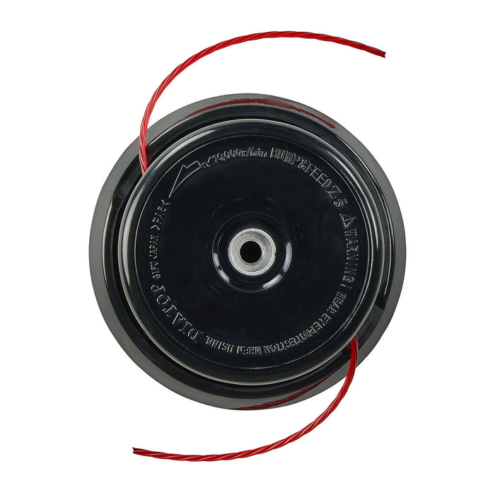 Chén cước cắt cỏ Makita 199884-2 đường kính chén 5 inch, loại tăng giảm cước bằng nút nhấn (B&F Z5L/105-M10L), trục ren M10x1.25LH, sợi cước tròn cho cỏ cao