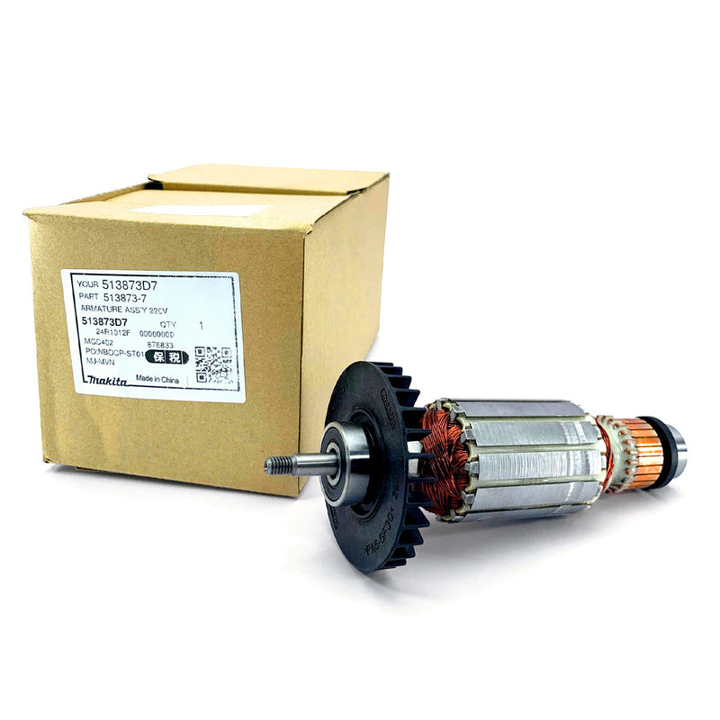 Phụ tùng Makita - Rotor - mã số 513873-7 (Armature assembly/        
Cụm lõi ứng điện 220V)