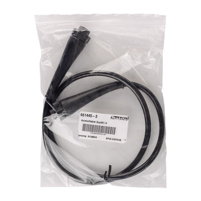 Dây cáp nguồn Makita 661445-3 dùng kết nối Pin với máy DUP361, DUP362