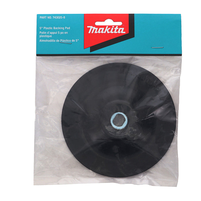 Đế nhựa Makita 743025-8 đường kính 120mm, dùng cho máy chà nhám đĩa GV6010