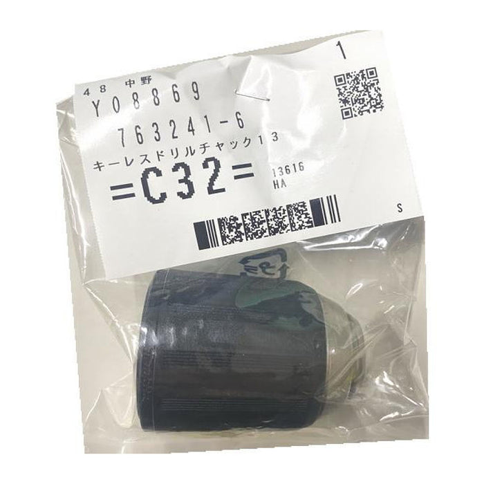 Đầu khoan không khóa 1.5 - 13mm Makita 763241-6 ren 1/2 - 20 UNF, dùng cho các máy khoan DDF483, DHP483