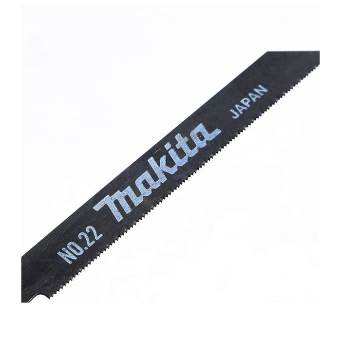Hộp 5 lưỡi cưa kiếm HSS Makita 792147-1 dùng cho kim loại, số răng 18 TPI, chiều dài 165mm ( Cấp 3 sao )