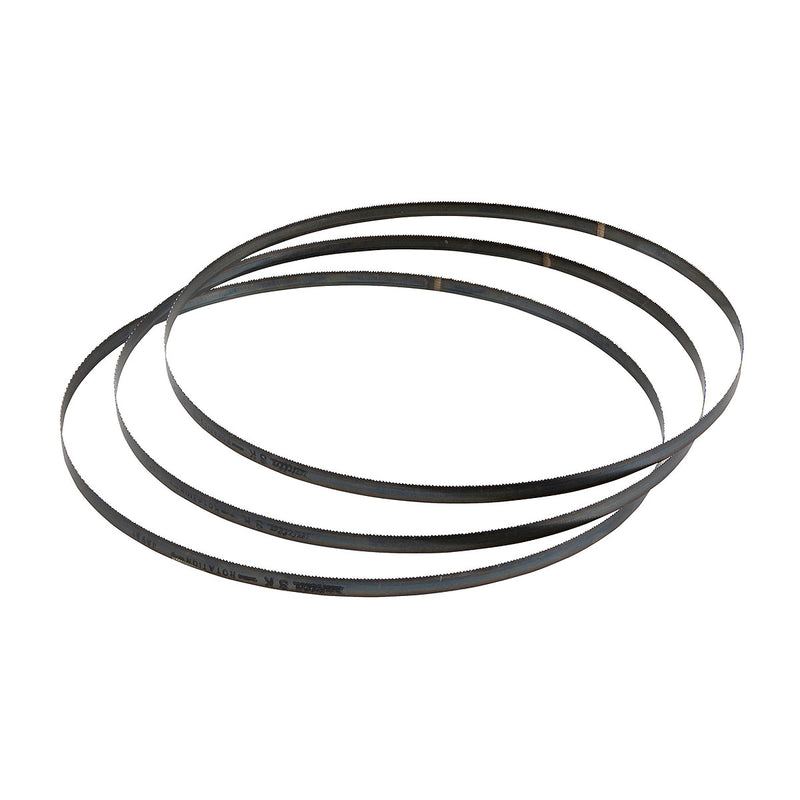 Hộp 3 lưỡi cưa vòng HCS Makita dùng cho kim loại mỏng, chiều dài 1140mm, số răng từ 14-24 TPI, răng cưa ( Cấp 3 sao )