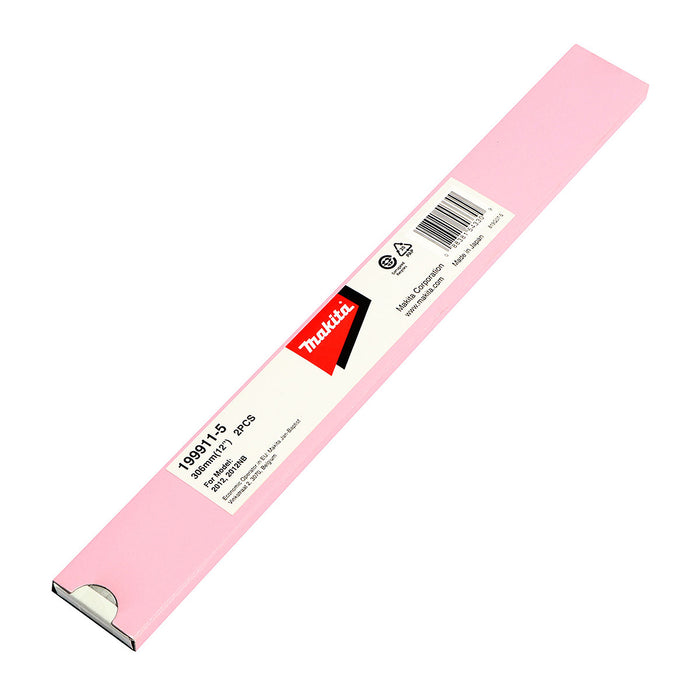 Hộp 2 lưỡi bào gỗ Makita chất liệu thép HSS, kích thước từ 80mm-400mm ( Cấp 3 sao )