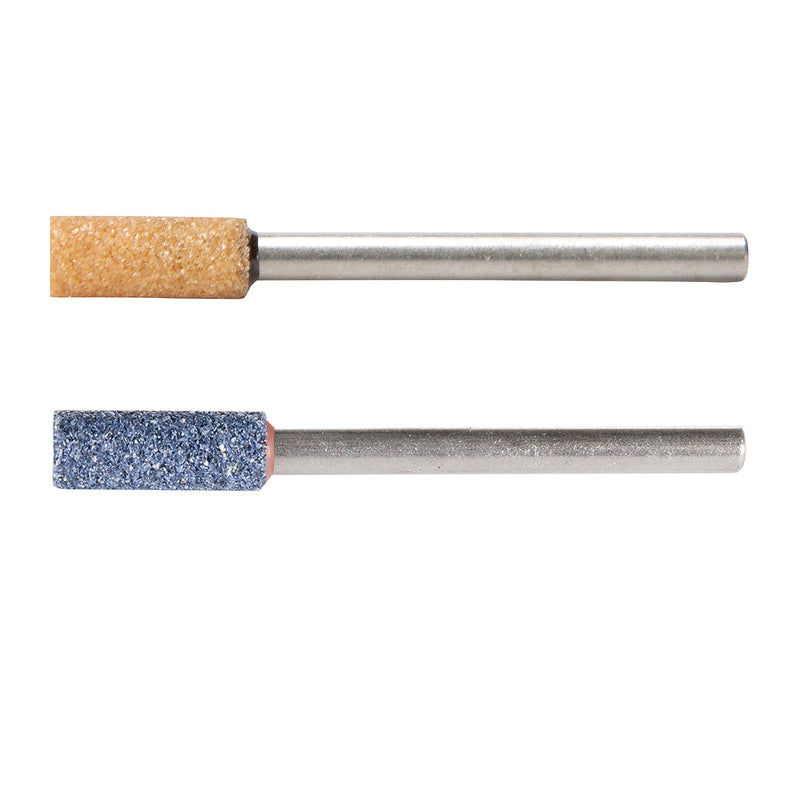 Hộp 10 mũi mài nhám Makita hình trụ phẳng, đường kính mũi 5mm, đuôi trơn 3mm ( Cấp 3 sao )