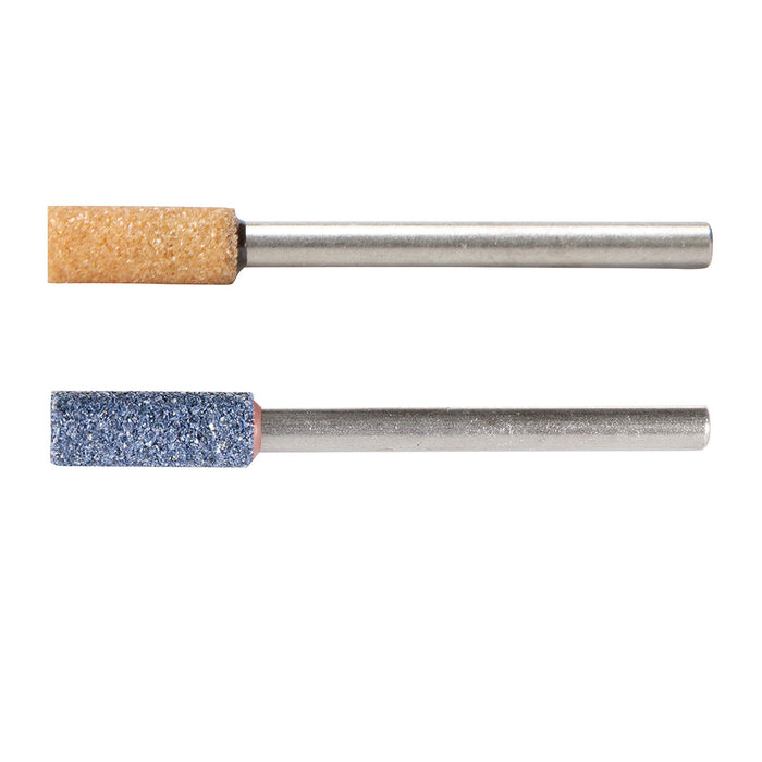 Hộp 10 mũi mài nhám Makita hình trụ phẳng, đường kính mũi 5mm, đuôi trơn 3mm ( Cấp 3 sao )