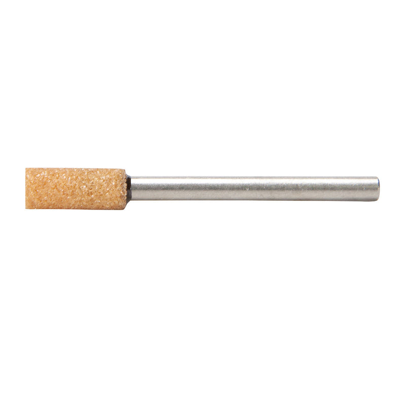 Hộp 10 mũi mài nhám Makita hình trụ phẳng, đường kính mũi 5mm, đuôi trơn 3mm ( Cấp 3 sao )