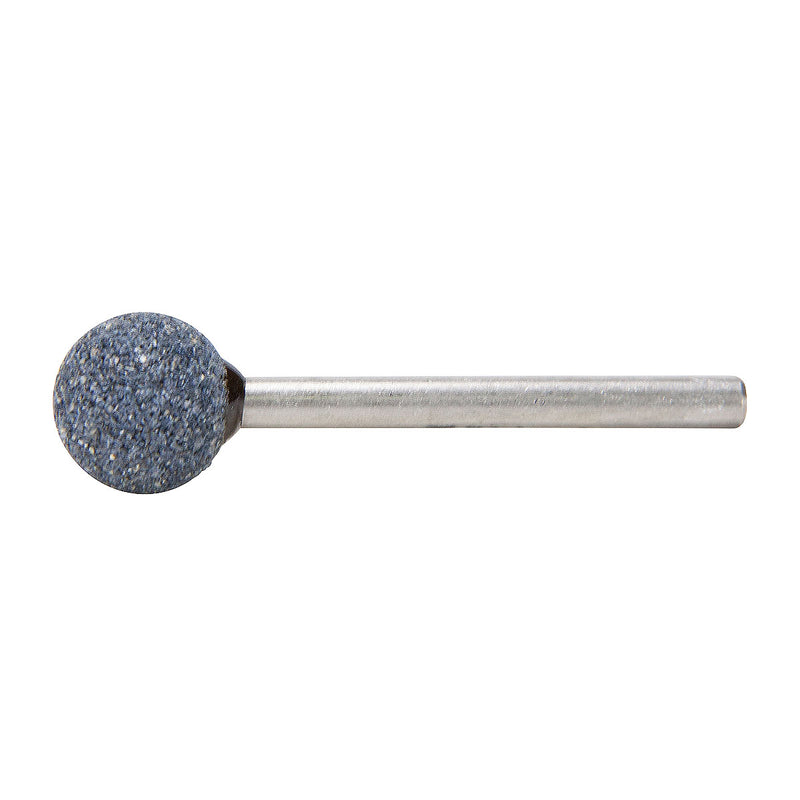 Hộp 10 mũi mài nhám Makita 794059-4 hình cầu, đường kính mũi 10mm, đuôi trơn 3mm ( Cấp 3 sao )