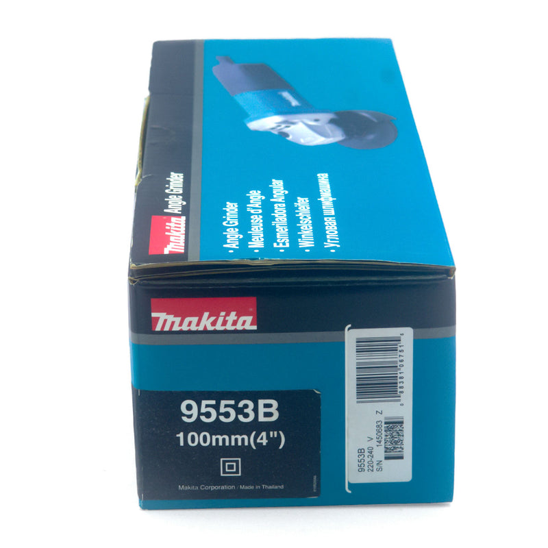 Máy mài góc Makita 9553B công suất 710W đường kính lưỡi 100mm, công tắc đuôi