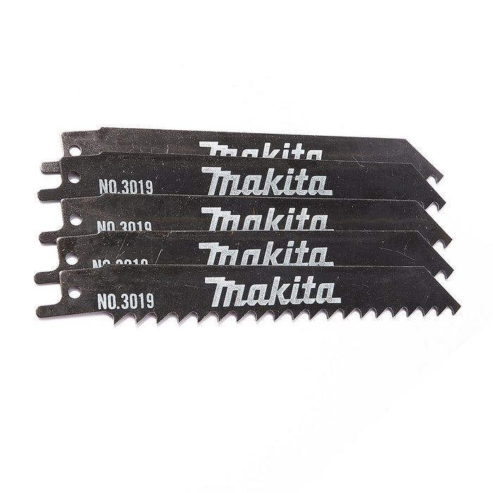 Hộp 5 lưỡi cưa kiếm HCS Makita A-02303 loại cắt nhanh dùng cho gỗ, số răng 4 TPI, chiều dài 150mm ( Cấp 3 sao )