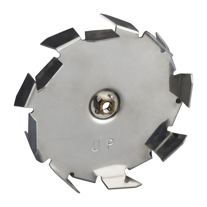 Lưỡi trộn sơn chất liệu Inox Makita A-43670 đường kính 130mm, tương thích với máy DUT130, UT1305