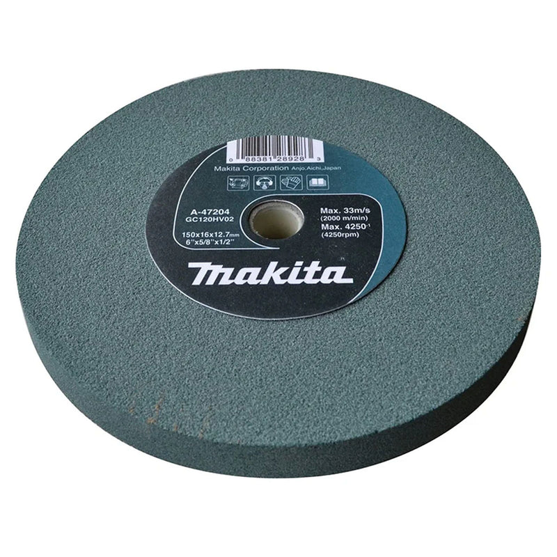 Đá mài bàn Makita A-47204 đường kính 150mm, lỗ cốt 12.7mm, độ nhám #120