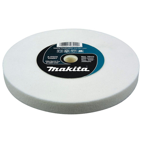 Đá mài bàn Makita A-47210 đường kính 150mm, lỗ cốt 12.7mm, độ nhám #60