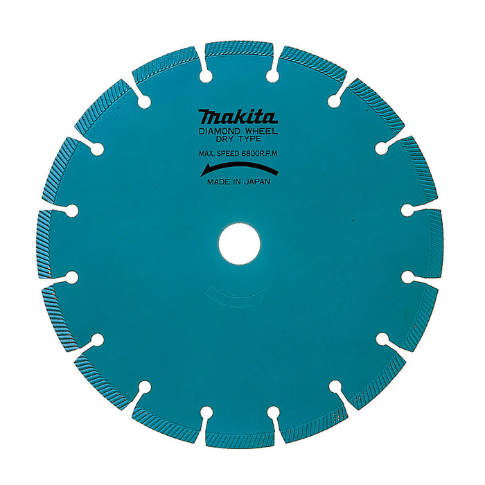 Lưỡi cắt kim cương 125mm kiểu răng gợn sóng phân đoạn Makita A-80438 dùng cho bê tông, lỗ cốt 22.23mm, cắt khô đạt tiêu chuẩn EN13236 ( Cấp 3 sao )