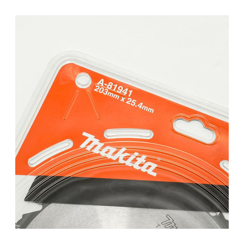 Lưỡi cưa gỗ TCT Makita đường kính 203mm, số răng từ 24-60 kiểu ATB và ATAF, lỗ cốt 25.4mm dùng cho máy cưa bàn ( Cấp 3 sao )
