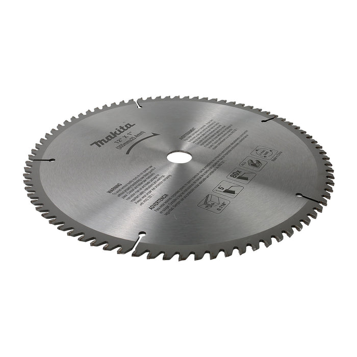 Lưỡi cưa nhôm TCT Makita đường kính 305mm, số răng từ 80-120 kiểu ATB và AFG lỗ cốt 25.4mm, dùng cho máy cưa đa góc ( Cấp 3 sao )