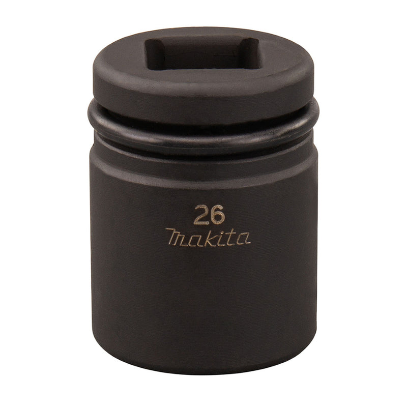 Đầu tuýp cốt 3/4 inch thân ngắn Makita thép Cr-Mo, kích thước từ 17mm-36mm