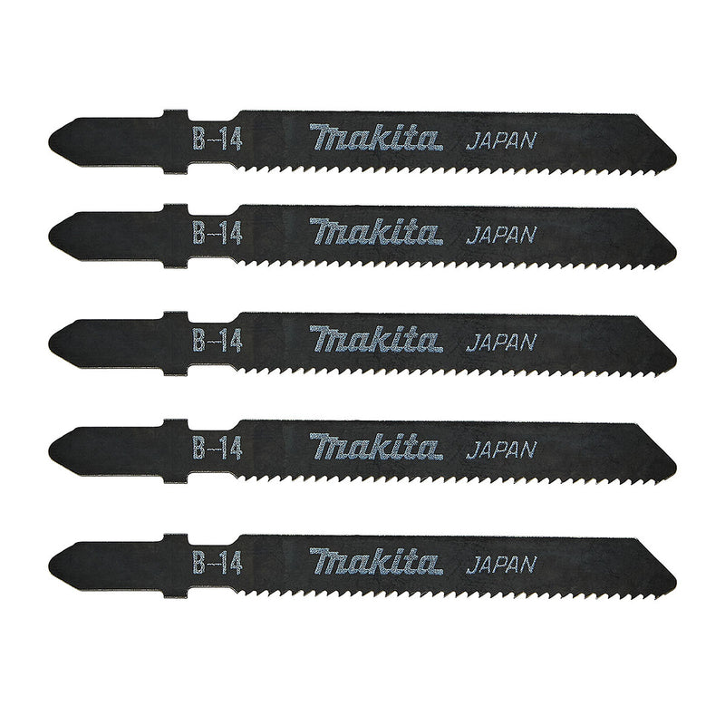 Hộp 5 lưỡi cưa lọng HCS Makita A-85662 dùng cho gỗ, nhựa số răng 18 TPI, chiều dài 76mm, đuôi gài kiểu B ( Cấp 3 sao )