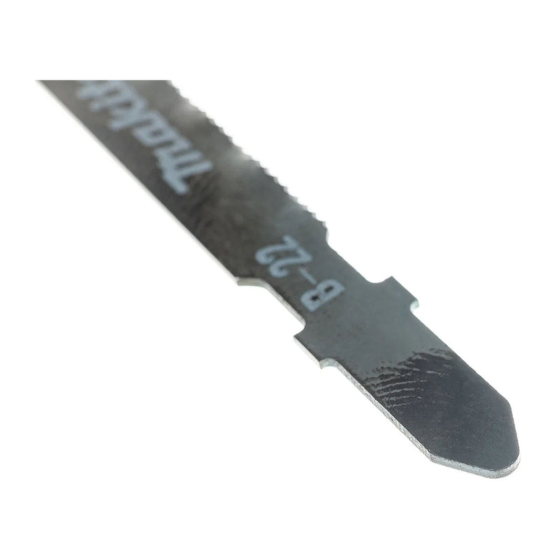 Hộp 5 lưỡi cưa lọng HSS Makita A-85737 dùng cho Inox số răng 24 TPI, chiều dài 76mm đuôi gài kiểu B ( Cấp 3 sao )