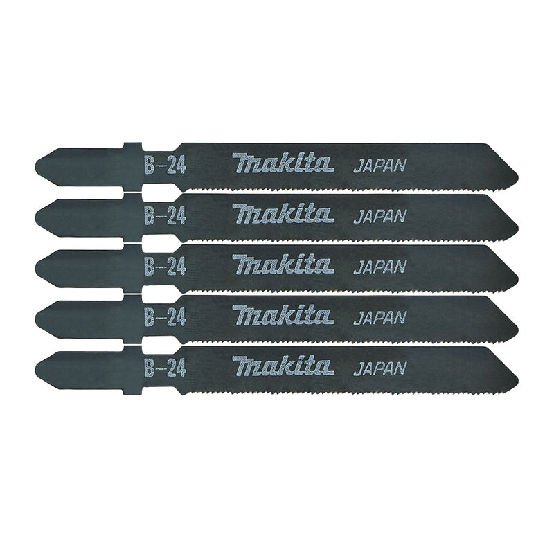 Hộp 5 lưỡi cưa lọng HSS Makita A-85759 dùng cho Inox, số răng 32 TPI, chiều dài 76mm đuôi gài kiểu B ( Cấp 3 sao )