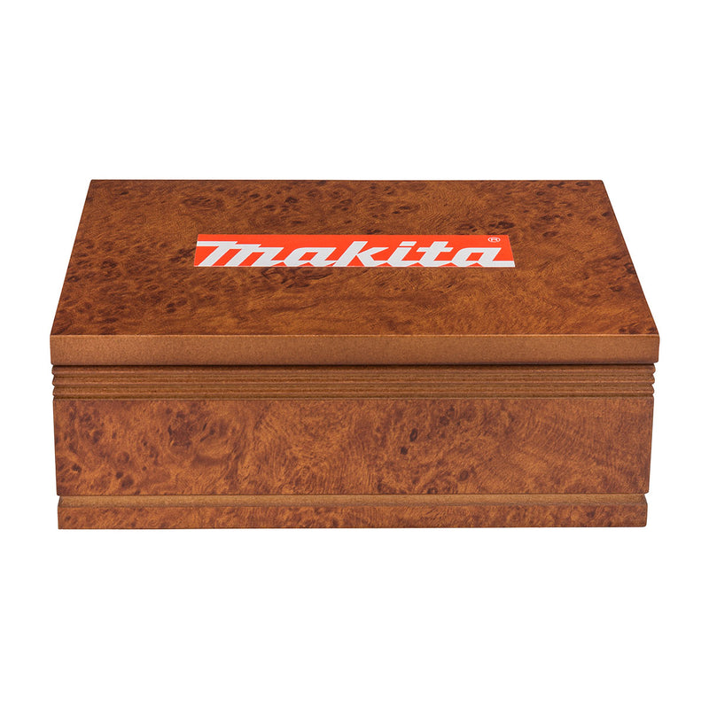 Bộ mũi phay gỗ 12 chi tiết hệ mét Makita A-88054 cốt 8mm ( Cấp 3 sao )