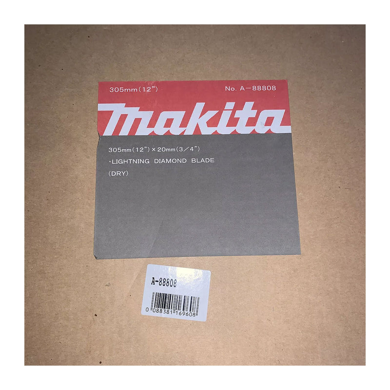 Lưỡi cắt kim cương cao cấp 305mm kiểu răng phân đoạn hàn chân không Makita A-88808 dùng cắt đa vật liệu, lỗ cốt 20mm, cắt khô ( Cấp chuyên dụng cho công tác cứu hộ )