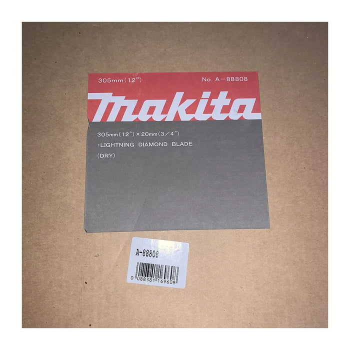 Lưỡi cắt kim cương cao cấp 305mm kiểu răng phân đoạn hàn chân không Makita A-88808 dùng cắt đa vật liệu, lỗ cốt 20mm, cắt khô ( Cấp chuyên dụng cho công tác cứu hộ )