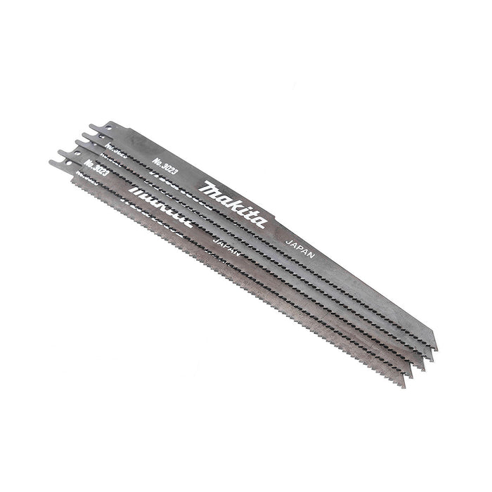 Hộp 5 lưỡi cưa kiếm HCS Makita B-00767 dùng cho gỗ, số răng 10 TPI, chiều dài 250mm ( Cấp 3 sao )