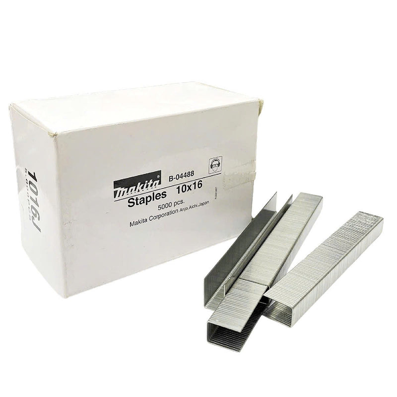 Hộp 5000 đinh ghim U Makita cở đinh 0.6mm (18Ga)  chiều rộng 10mm, chiều dài từ 10mm-25mm dùng cho máy bắn đinh AT1022AZ, DST121