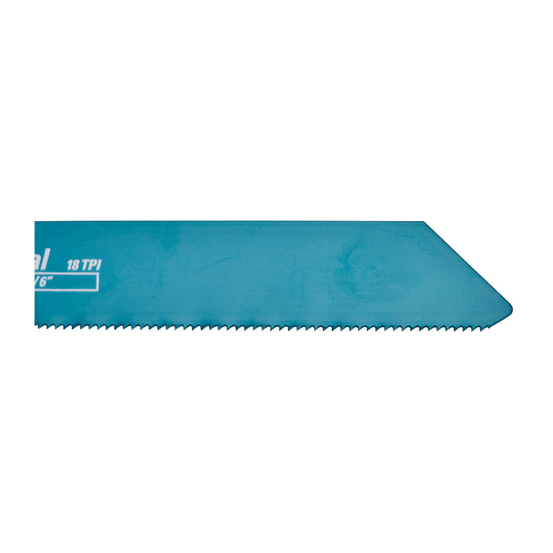 Hộp 5 lưỡi cưa kiếm Bi-Metal Makita B-05169 dùng cho kim loại, số răng 18 TPI chiều dài 152mm ( Cấp 3 sao )