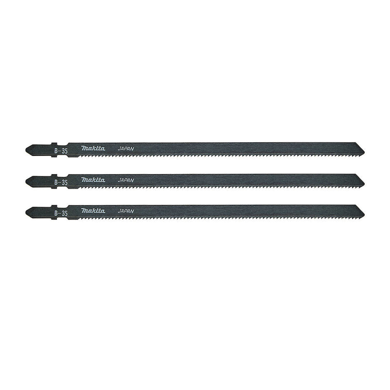Hộp 3 lưỡi cưa lọng Bi-Metal Makita B-10469 cưa đa vật liệu, số răng 14 TPI chiều dài 180mm, đuôi gài kiểu B ( Cấp 3 sao )