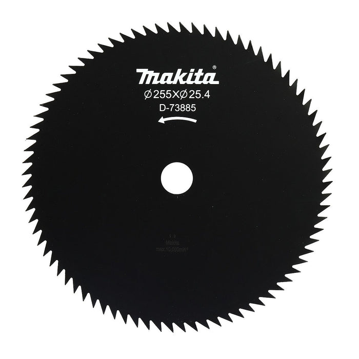 Lưỡi cắt cỏ 80 răng Makita đường kính từ 230mm-255mm, lỗ cốt 25.4mm dùng cho bụi rậm và cây non