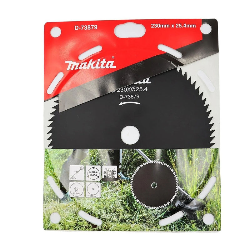 Lưỡi cắt cỏ 80 răng Makita đường kính từ 230mm-255mm, lỗ cốt 25.4mm dùng cho bụi rậm và cây non