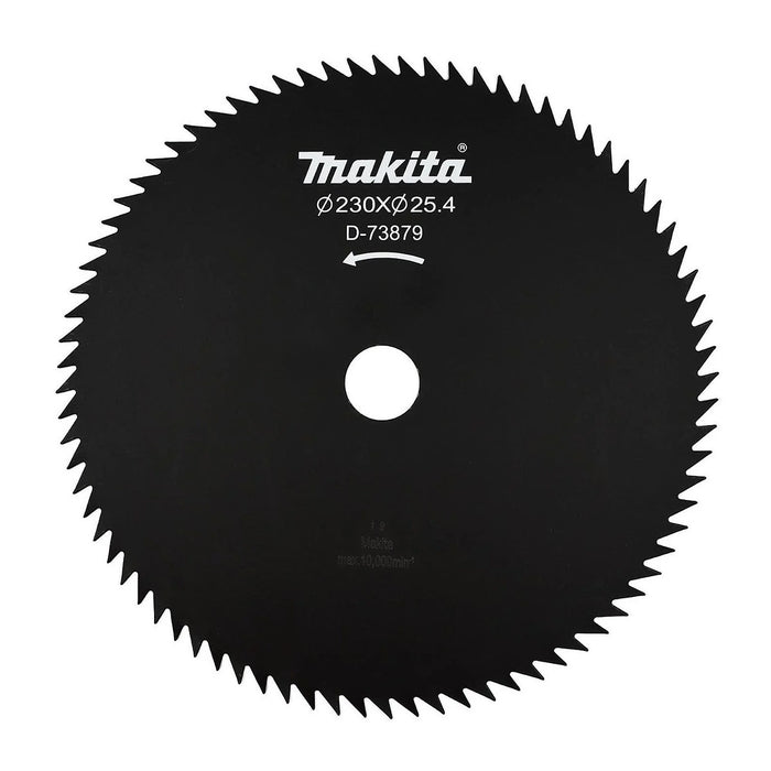 Lưỡi cắt cỏ 80 răng Makita đường kính từ 230mm-255mm, lỗ cốt 25.4mm dùng cho bụi rậm và cây non