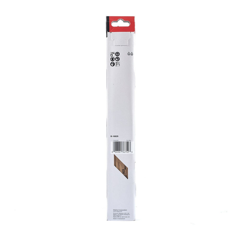 Hộp 5 lưỡi cưa kiếm HCS Makita B-16829 dùng cho gỗ, số răng 6 TPI chiều dài 305mm ( Cấp 3 sao )
