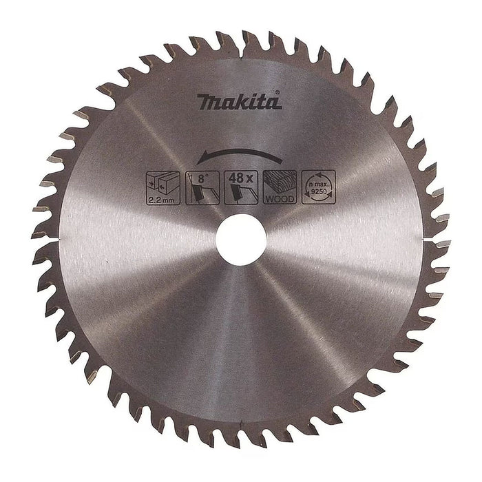 Lưỡi cưa gỗ TCT Makita dòng sản phẩm kinh tế, đường kính 355mm, số răng từ 30-80 kiểu ATB và ATAF, lỗ cốt 25.4mm dùng cho máy cưa bàn ( Cấp 3 sao )