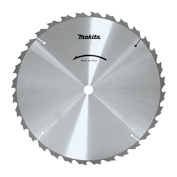 Lưỡi cưa gỗ TCT Makita dòng sản phẩm kinh tế, đường kính 355mm, số răng từ 30-80 kiểu ATB và ATAF, lỗ cốt 25.4mm dùng cho máy cưa bàn ( Cấp 3 sao )