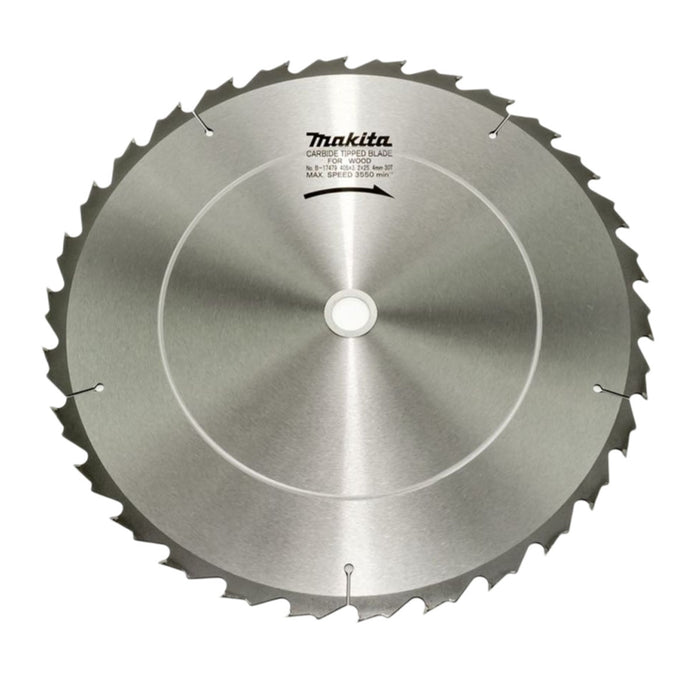 Lưỡi cưa gỗ TCT Makita dòng sản phẩm kinh tế, đường kính 405mm, số răng từ 30-60 kiểu ATAF và ATB, lỗ cốt 25.4mm dùng cho máy cưa bàn ( Cấp 3 sao )