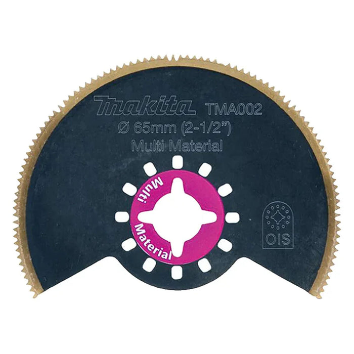 Lưỡi cắt rung Makita B-21288 (TMA002) cắt đa vật liệu, bề rộng lưỡi 65mm, chuẩn Starlock, OIS