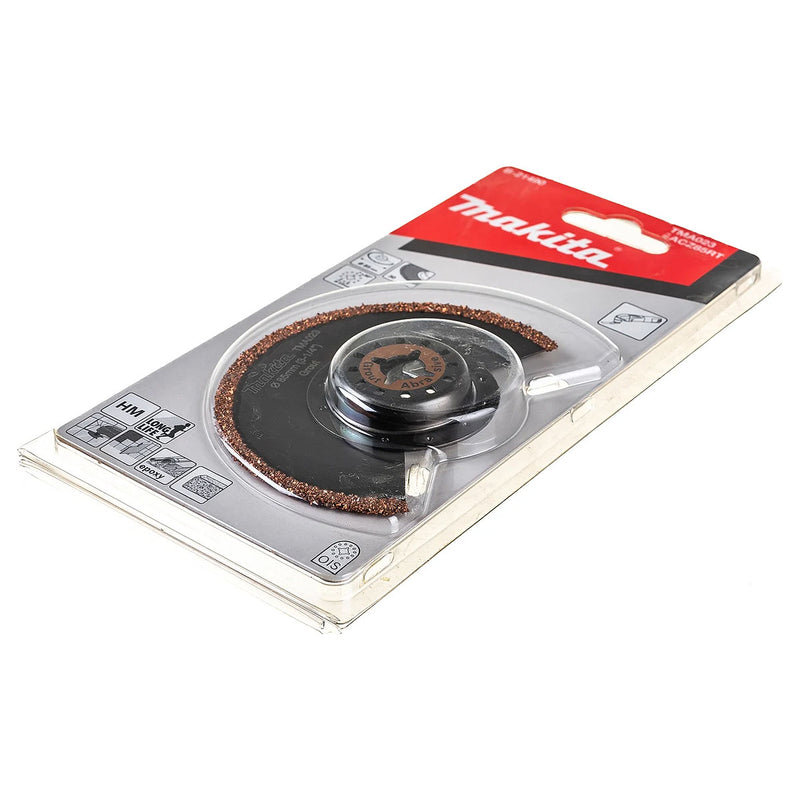 Lưỡi cắt rung Makita B-21490 (TMA023) dùng cắt tường gạch, ron, mạch hồ, bề rộng lưỡi 85mm, chuẩn Starlock, OIS