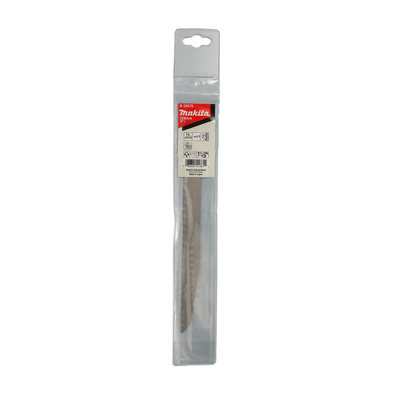 Lưỡi cưa kiếm răng Inox Makita B-30570 dùng cưa đá lạnh và các thực phẩm đông lạnh, số răng 10 TPI, chiều dài 228mm ( Cấp chuyên dụng )