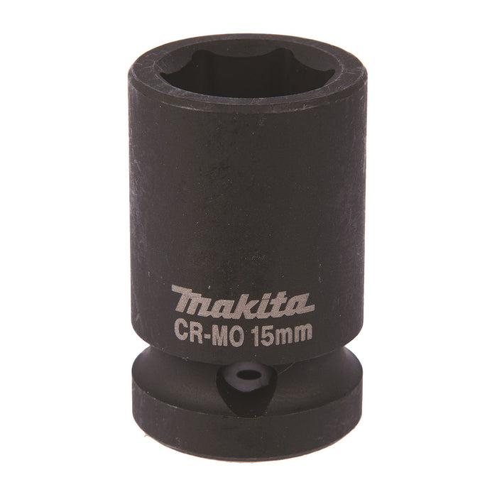 Đầu tuýp cốt 1/2 inch thân ngắn Makita thép Cr-mo, kích thước từ 8mm-32mm