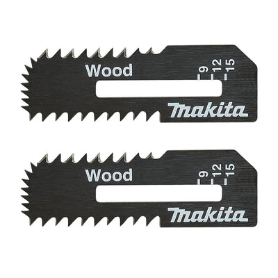 Hộp 2 lưỡi cắt tấm gỗ HCS Makita B-49719 chiều dài 53mm, dùng cho máy SD100D, DSD180 ( Cấp chuyên dụng )