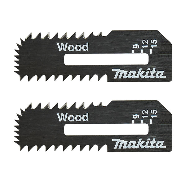 Hộp 2 lưỡi cắt tấm gỗ HCS Makita B-49719 chiều dài 53mm, dùng cho máy SD100D, DSD180 ( Cấp chuyên dụng )